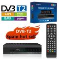 JN-821T2 Spain EU TDT HD Decoder DVB-T2 H.265 HEVC FTA Tuner PVR Digital SCART TV Receiver for View High-definition Channels.