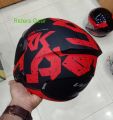 Vega Lark Red And Black Halfface Helmet For Riding Bike.. 