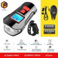 USB Rechargeable Waterproof Cycling Headlight with 5 Modes, High Brightness LED Night Riding Bike Light. 