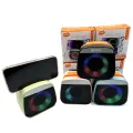 X-922 Bluetooth, USB, AUX, TF Card & FM Radio Supported Stylish RGB Lighting Disco Series Speaker. 