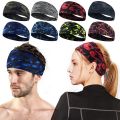 2021 Sport Running Fitness Sweatband Sport Hair Bands Bike Cycling Running Headbands Gym Headscarf Tennis Yoga Wide Headwrap.