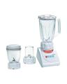 Powerful 4 in 1 4/8 Speeds Electric Food Blender - White.