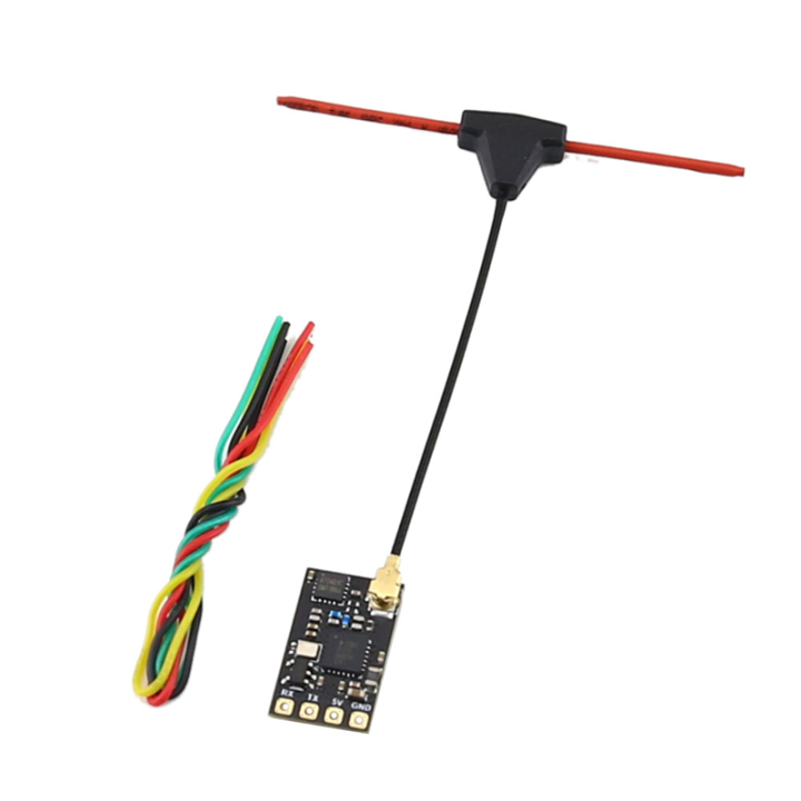 FPV ELRS Receiver 2.4GHZ Open Source RC Model Long Range Nano 2400RX Fixed Wing Long Range Aircraft Reception, Easy to Use Durable Fine Workmanship