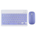 Mini 10 Inch  Wireless Rechargeable Bluetooth Keyboard And Mouse Universal For IOS Android Windows PC. 