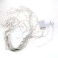 Waterproof Outdoor Curtain Icicle Lights Droop 0.4-0.6m LED Fairy String Light for Wedding Christmas Holiday Home Decoration--Blue--.