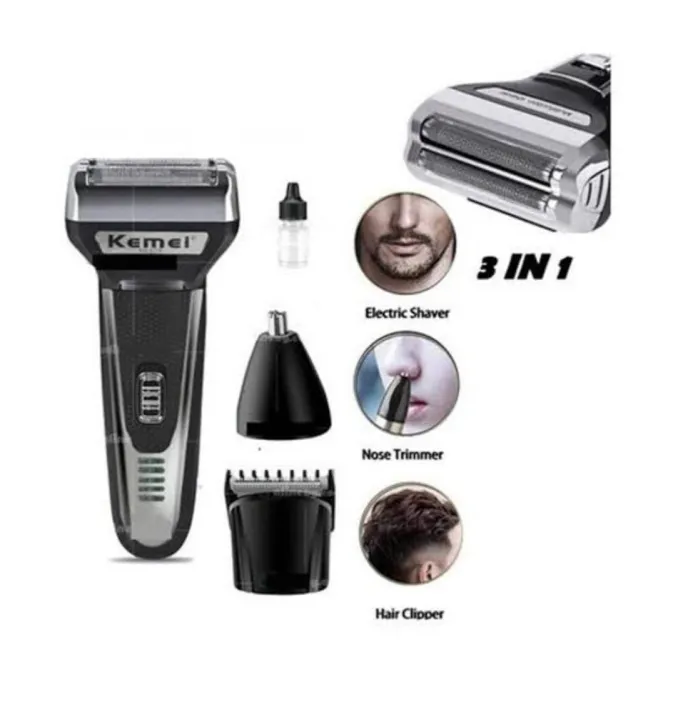 Kemei%20KM-6330%203%20in%201%20Professional%20Hair%20Trimmer%20Super%20Grooming%20Kit%20Shaver%20Clipper%20Nose%20Trimmer%20-%20Image%206