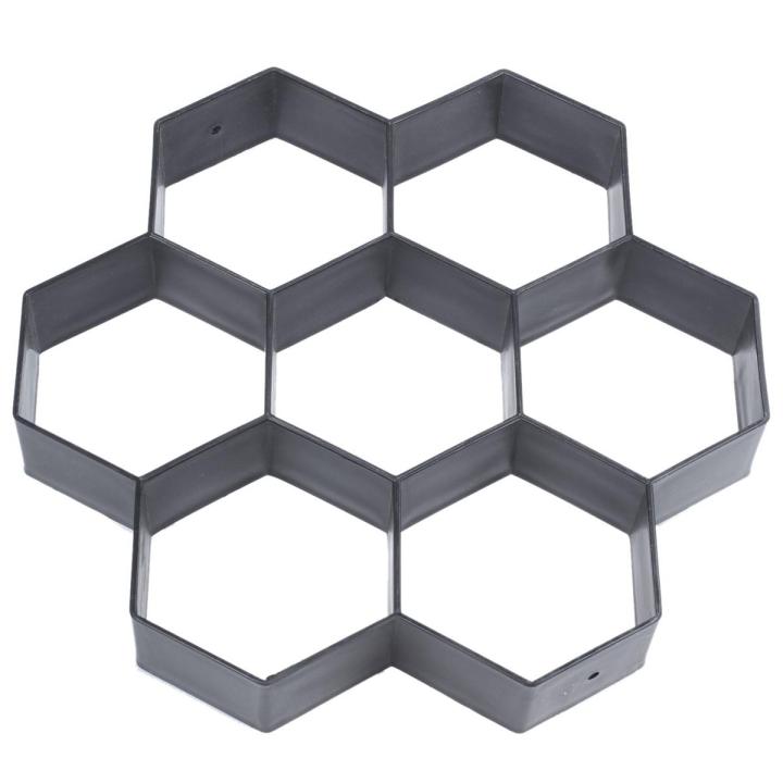 Practical product DIY Patio Walk Maker Stepping Stone Concrete Paver Mold Reusable Path Maker Mold Garden Paving Stone Molds 30*30cm