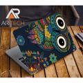 Owl Oil Poster Premium Laptop Sticker AR-5766. 