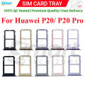For Huawei P20/ P20 Pro Sim Tray Micro SD Card Slot with Sim Ejector Pin Replacement Part. 