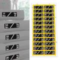 Weight Sticker Labels Weight Stack Labels Sticker for Gym Outdoor Home.