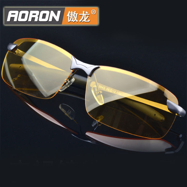 Night vision goggles for drivers with night vision goggles night anti-glare luminous polarized pilot mirror 3043
