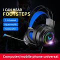 G58 Gaming Headset Wired 7.1 Stereo Channel Headset Bass Earphone Headphone With Mic for Computer Pc Gamer Foldable. 