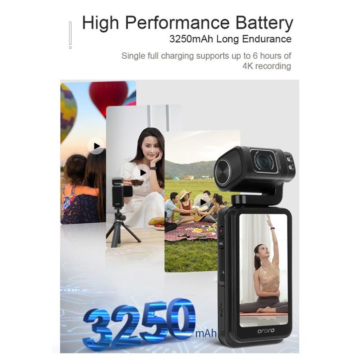 ORDRO%20M3%20Digital%20Video%20Camera%20with%203.5in%20Touch%20LCD%20Screen%20180?Rotatable%20120?Wide%20Angle%20IR%20Night%20Vision%20-%20black%20-%20Image%204