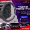 PVC LEATHER STEERING WHEEL COVER FOR CAR.
