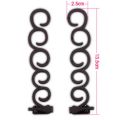 Women Curling Disk Centipede Styling Braid Clip Hair Accessory DIY Hairstyle Styling Women Twist Hair Clips Braiding Tools Fashion Twist Plait Hair Braid Magic Hair Twist. 
