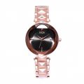 Goddy's new Douyin Internet celebrity women's watch, fashion women's personality, trendy atmosphere, purple steel band women's watch.