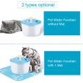 1.6L Automatic Pet Water Fountain Silent Drinking Electric Water Dispenser Feeder Bowl for Cats Dogs Multiple Pets. 