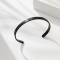 Ayatul Kursi Cuff Bracelet for Men, Stainless Steel, Gold, Silver, Black, Rose Gold, Durable Faith-Inspired Jewelry. 
