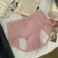 Physiological Underwear Girls Cotton Crotch Menstrual Period Leak-Proof Period Mid Waist Classic Cotton Protective Briefs. 