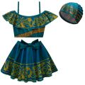 Girls' Swimsuit Braver Braver Braver Brave Merida Girls' Straight Shoulder Swimsuit Set of Two 20253. 