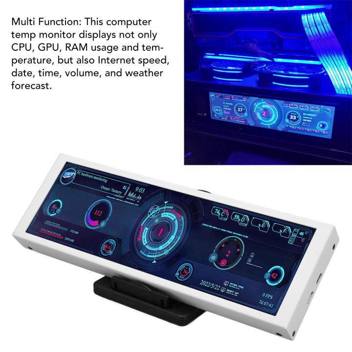 PC%20CPU%20Data%20Monitor,%20Computer%20CPU%20Monitor%2060HZ%20Refresh%20Rate%207.9in%20IPS%20for%20Desktop%20-%20Image%203