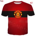 2023 new Manchester United football jersey 3D print graphic tees men women T shirt. 