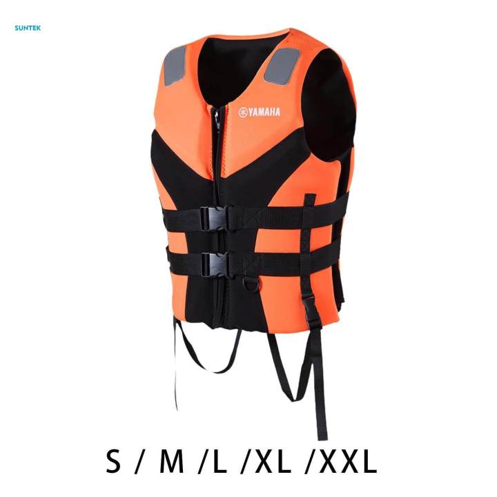 Life Suit Jacket, Waistcoat Sports Gear, ,Water Sports Vest,Buoyancy Swimsuit for S
