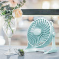 New Small Fan USB Fan Cartoon Desktop Charging Fan Mute Mini Simple Portable Small Fan. 
