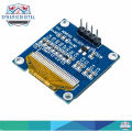 0.96 Inch OLED I2C IIC Display Module 12864 128x64 Pixel SSD1306 Mini Self-Luminous OLED Screen Board Compatible with Arduino Raspberry Pi-Blue. 