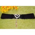 Black Ladies Belt Golden Buckle High quality Belt for woman. 