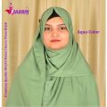 Premium Quality Full Coverage (80x30) Dubai Cherry Georgette Hijab For Women. 