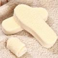 Soft Thermal insoles Insulated Shoe insole Thicken Winter warm insole Insert insole cashmere Heated plush insole for Outdoor. 