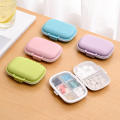Travel Pill Organizer 8 Compartments Travel Medicine Box Portable Folding Small Pill Case Daily Pill Container. 