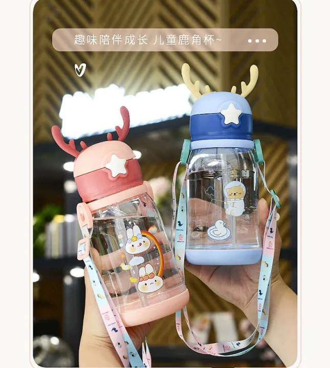 Children's%20cartoon%20straw%20with%20handheld%20teapot%20for%20elementary%20school%20students,%20water%20absorbent,%20fall%20protection%20500ml%20Number%20Plastic%20Kids%20Water%20Bottle/Mom%20pot%20-1pcs%20-%20Image%2010