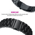 22mm Metal Stainless Steel Smartwatch Bracelet Strap Watch Band Replacement. 
