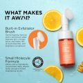 ZM Vitamin C Foaming Face wash | For glowing skin | Exfoliator Brush for Deep Cleansing | Brightening Face wash for Women & Men | All skin types - 100 ml. 