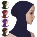 Womens Scarf Muslim Underscarf Women Veil Hijab Head Scarves Muslim Turbans Head for Women Hijabs Hijab Caps Hat Islamic.