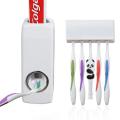 Automatic Toothpaste Dispenser And Brush Holder Set.