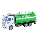 GC Kids Pull Back Car Model Simulation Container Sanitation Vehicle Garbage Truck Toys Engineering Vehicles For Kids Gifts.