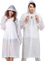 1 Pcs Raincoat High Quality Long Rain coat Lightweight 0.15mm Thick Travel Rain coat for men women. 