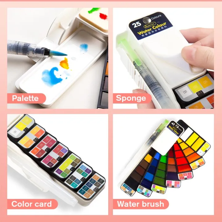 Superior%20Solid%20Water%20Colour%20Cake%20Pigmented%2025%20Color%20Set%20With%20Water%20Brush%20Pen%20Foldable%20Travel%20Watercolor%20Painting%20Set%20-%20Image%206