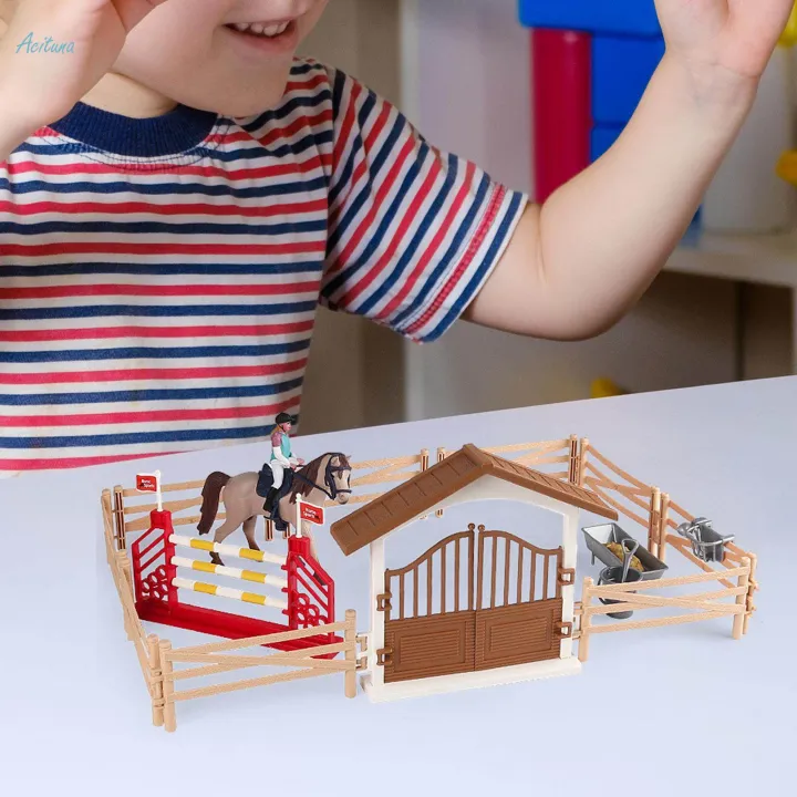 Horse%20Stable%20Playset%20Horse%20Clubs%20with%20Horseman%20Horses%20Toy%20for%203%204%205%206%207%20Year%20Old%20-%20Image%205