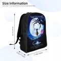 Halloween Horror Movie Coraline Backpack for Men Women Water Resistant College School Bag Print Bookbags. 