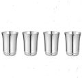 Stainless Steel Glass Set ( Pack Of 4 ) Glass Set  (360 Ml, Steel) - Coffee Mug. 