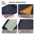 LouisWill Wallet Men's Foldable Wallet PU Horizontal Wallet Large Capacity Wallet Business Wallets Co-in Purse Wallet Multi-Card Position Wallets ID Credit Cards Holders with Independent Driver's License Pocket. 