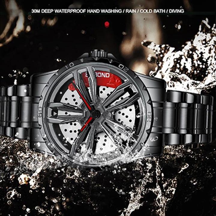 Rotation%20Wheel%20Watch%20for%20Man%20Spinning%20Rim%20Hub%20Quartz%20Wristwatch%20Luxury%20Full%20Black%20Stainless%20Steel%20Reloj%20%20Male%20Rotating%20Skeleton%20Dial%20Clock%20-%20Image%205