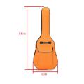 40/41 Inch Oxford Fabric Acoustic Guitar Gig Bag Soft Case Double Shoulder Straps Padded Guitar Waterproof Backpack. 