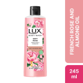 Lux Body Wash French Rose & Almond 245ml.