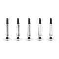 5PCS Universal Stylus Pen Transparent Disc Capacitive Screen Touch Pen Replacement Tip Drawing Writing Nib Pencil Head. 