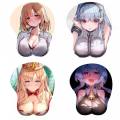 VHOIC Ergonomic 3D Breast Anime Silicone Wrist Rest Mouse Mat Hand Support Mouse Pad.